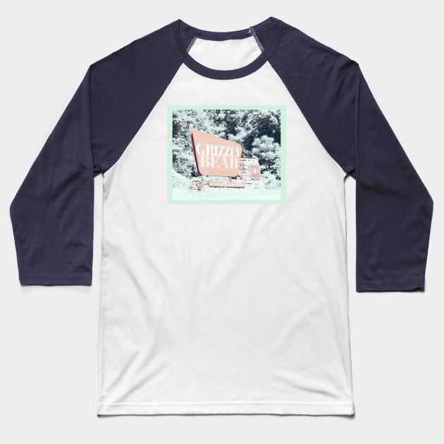 GRIZZLY BEAR Baseball T-Shirt by Noah Monroe